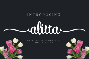 Alitta: A Script Font That Elevates Digital Branding