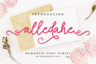 Alledahe: A Romantic Typeface for Editorial Design