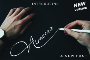 Almeera: A Script Font with Elegance and Versatility