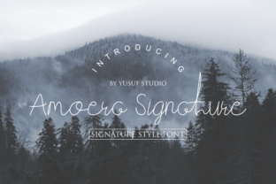 Amoera Signature: A Handwritten Typeface for Timeless Branding