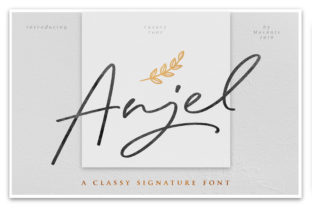 Anjel: A Luxury Typeface for Editorial Elegance