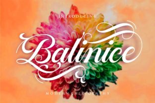 Balinice: A Bold Script Font for Editorial Excellence