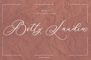 Betty Laudia Font Review: A Feminine Script for Elegant Branding