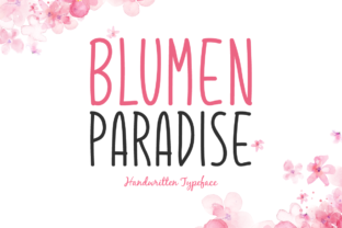 Blumen Paradise Font: A Versatile Typeface for Digital Design