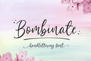 Bombinate: A Modern Handwritten Font for Chic Craft Projects