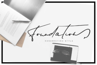 Foundation: A Handcrafted Typeface for Editorial Design