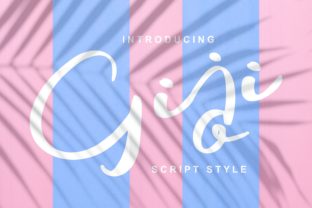 Giji Font Review: A Creative Typeface for Campaign Design
