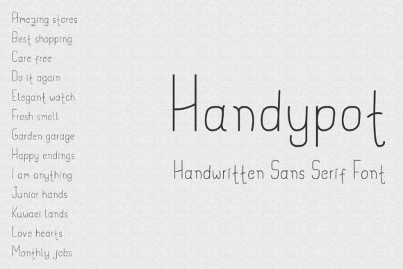 Handypot Font: The Playful Typeface That Elevates Your Campaigns