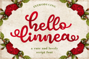 Hello Linnea: A Script Font with Heart