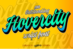 Hovercity: A Bold Script Font for Modern Design