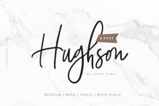 Hughson Family Font Review: A Versatile Script for Branding