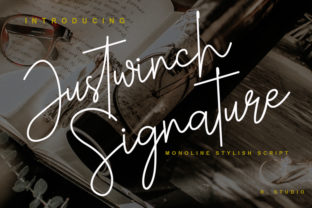 Justwinch Signature: A Classy Typeface for Modern Branding