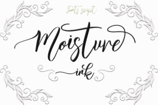 Moisture Ink: A Beautifully Crafted Script Font for Creative Branding