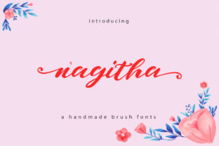 Nagitha: A Handwritten Typeface That Elevates Editorial Design