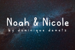 Noah Nicole Font: A Modern Script for Editorial Design