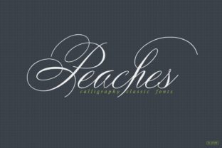 Peaches: A Beautiful Script Font for Editorial Design