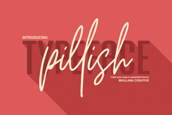 Pillish Duo: A Font Pair for Editorial Elegance
