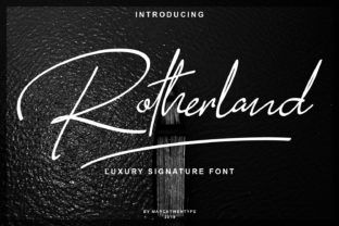 Rotherland Font: A Signature Script for Business Elegance