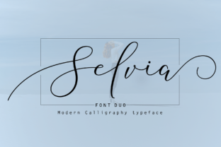 Selvia Duo: A Handwritten Typeface for Modern Web Design