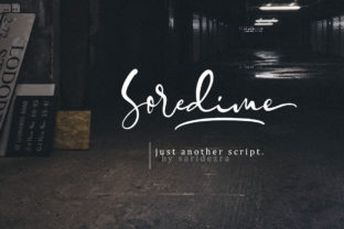 Soredime: A Beautiful Script Font for Creative Projects