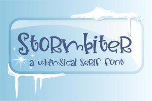 Stormbiter: A Serif Font That Brings Warmth to Branding Projects