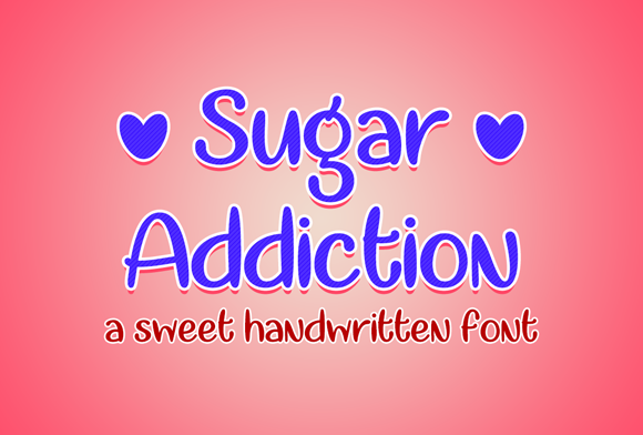 Sugar Addiction: A Sweet Script Font for Editorial Design