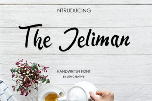 The Jeliman: A Modern Script Font for Editorial Elegance