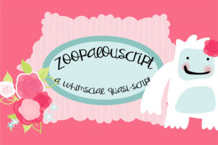 Zoopalouscript: A Whimsical Typeface for Web Designers